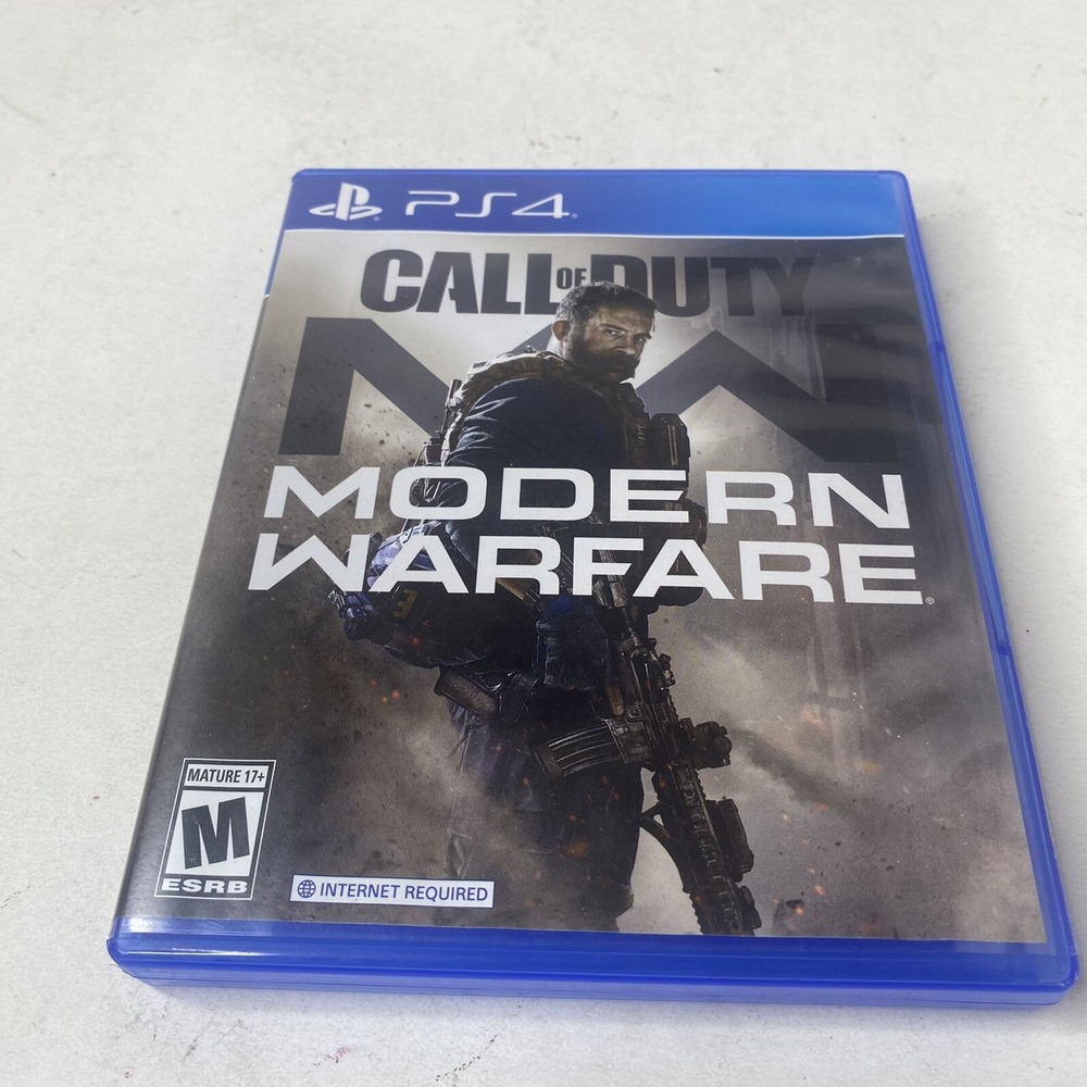 Call of Duty Modern Warfare 2019‎ PS4 Sony PlayStation 4 Disc Case Tested